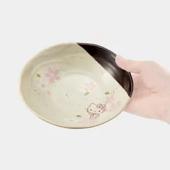 CHMD2(ハローキティ/さくら）中鉢  陶器 美濃焼【SKATER】のサムネイル