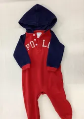 【80㎝】Ralph Laurenフード付きカバーオール ラルフローレン