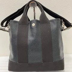 1381　Breath TOPKAPI　ブレストプカピ　 ハンドバッグ　2way　ショルダーバッグ　 スコッチグレイン　ネオレザー　黒　 ブラック系　レディース
