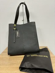 未使用 TOFF&LOADSTONE トフアンドロードストーン トートバッグ 本革 レザー ブラック 日本製のサムネイル