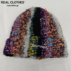 Supreme/シュプリーム【25AW】Tinsel Stripe Beani/ティンセル ストライプ ビーニー/ニット帽/マルチカラー
