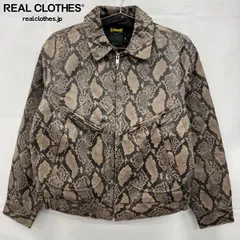 Supreme×Schott/シュプリーム×ショット【21SS】 Leather Work Jacket Snakeskin/レザー ワーク ジャケット/スネークスキン/Mのサムネイル