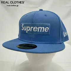 Supreme×NEW ERA/シュプリーム×ニューエラ【21SS】Champions Box Logo/チャンピオンボックスロゴ キャップ/帽子/ブライトブルー