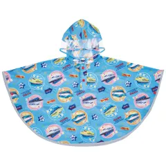 新品 スケーター(Skater) レインポンチョ レインコート 子供用 プラレール 23 適応身長 80-100cm RAPO2-A