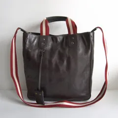 【美品】BALLY 【レザー 2way トートバッグ】ブラウン トレインスポッティング バリー 26040107