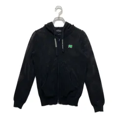 中古 レディース パーリーゲイツ PEARLY GATES パーカー 0(S) 紺  ネイビー  長袖 メッシュ