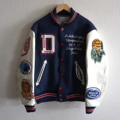 【美品】WHITESVILLE【フルデコ レザースリーブ スタジャン】40 スタジアムジャンパー ホワイツビル 26040123のサムネイル