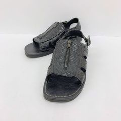 希少 ゴア クロコ クロスサンダル レザー ベロクオイオ レザー