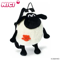 NICI ティミー バックパック リュックサック ひつじのショーン （ ニキ ぬいぐるみ リュック ベビー 子供用 おでかけグッズ 男の子 女の子 動物 ひつじ 羊 バッグ ベビーリュック ミニリュック 子ども キッズ プレゼント かわいい )のサムネイル