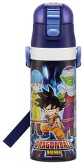 신품 스케이터(Skater) 수통 어린이용 직접 마시는 470ml 드래곤 볼 DAIMA 소년 보냉 전용 스테인리스 경량 타입 waterbottle 스포츠 병 키즈 아이 물병 SDC4-A