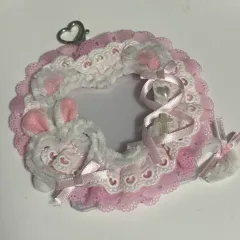 いちご봉봉 猫ミミ レース 硬貨ケース ウサ猫 硬貨ケース