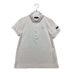 中古 レディース セントアンドリュース StANDREWS 半袖ポロシャツ M 白