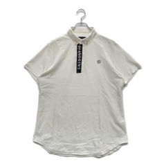 St Andrews ハーフジップ 半袖シャツ ホワイト - メルカリ