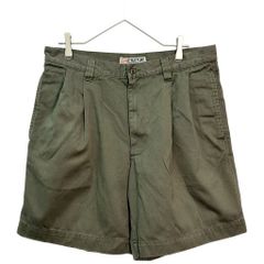 STRUCTURE 구조 2 택 치노 반바지 카키 (맨즈 W35) 중고 헌 옷 X7749