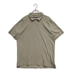 中古 メンズ アディダス adidas 半袖ポロシャツ O グレージュ ストレッチ