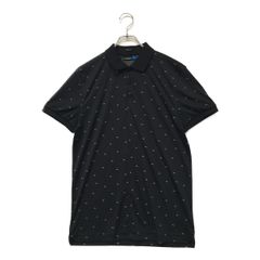 中古 メンズ ジェイリンドバーグ J.LINDEBERG 半袖ポロシャツ S 黒 ブラック 春夏