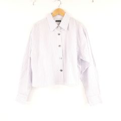 DRESSTERIOR ドレステリア 085-7024 ブラウス 36 コットン100％ 長袖 花柄 フラワー シャツ レディース AM7054A73 美品 DRESSTERIOR ドレステリア 085-7024 ブラウス 36 コットン100