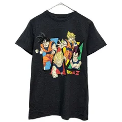 DRAGON BALL Z ドラゴンボールZ 半袖Ｔシャツ アニメ キャラクター グレー(メンズ M)中古 古着 X7754