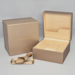 ブルガリ 時計 箱｜ゴールドカラー｜BVLGARI WATCH BOXのサムネイル