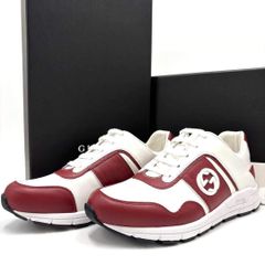 極美品】GUCCI グッチ インターロッキング バイカラー スニーカー