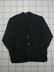 ◇ Θ 無印良品 カーディガン ブラック系 XLサイズ メンズ E  【1603020001317】