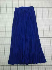 ◇ ⊂ ユナイテッドアローズ UNITED ARROWS プリーツスカート S ブルー系 レディース E  【1603020003069】