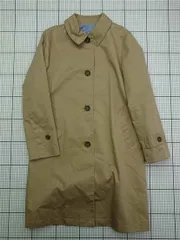 ◇ Θ 無印良品 ベージュ系 ステンカラーコート Sサイズ メンズ E  【1603020002413】のサムネイル