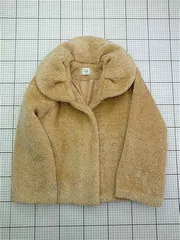 ◇ ⊇ クリスプ Crisp C8K2317 ボアジャケット ベージュ系 レディース E  【1603020002376】