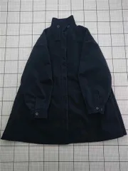 ◇ ⊇ チャコクローゼット Chaco closet スタンドカラーロングコート ネイビー系 F レディース E  【1603020003328】のサムネイル