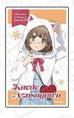 아즈사카와 카에데 극장 애니메이션 청춘 돼지 놈은 랜드셀 걸의 꿈을 꾸지 않는다 컬렉션 카드 winter ver. 상품 파랑 돼지 카드