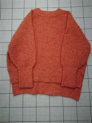 ◇ ⊇ アプレトロ ap retro AP23324 オレンジ系ニットセーター レディース F E  【1603090018338】