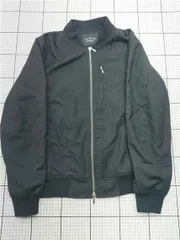 ◇ Θ ナノ・ユニバース nano・universe MA-1タイプ ジャケット ブラック系 メンズ E  【1603020015581】