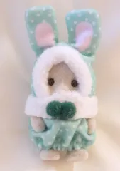 エポック社 シルバニアファミリー 赤ちゃんカラフルウサギコスチューム わたウサギの赤ちゃん チャーリー