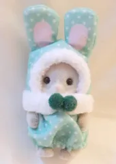 エポック社 シルバニアファミリー 赤ちゃんカラフルウサギコスチューム わたウサギの赤ちゃん チャーリー