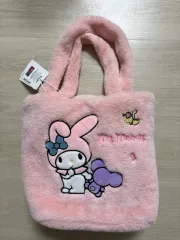 サンリオ マイメロディ クロスバック ファー バッグ トートバッグ 新品