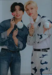 StrayKids ファミリーマートコラボ HAN/Felix ミニクリアファイル