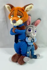 A2995・ズートピア ジュディ ニック ぬいぐるみ ディズニーショップ