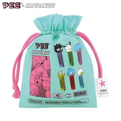 ＜PEZ×HAPIDANBUI＞ 巾着 HAPIDANBUI/はぴだんぶい LPS-P003-GR（グリーン）