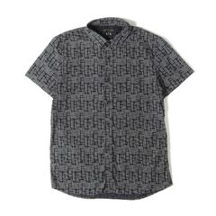STUSSY ステューシー 00s モノグラム ニット マフラー ブラウン 00年代
