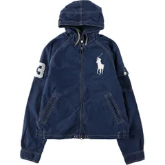古着 ラルフローレン Ralph Lauren POLO by Ralph Lauren ビッグポニー コットンパーカー メンズM相当/eaa633454