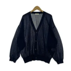 FREAK'S STORE フリークスストア   シアーカーディガン sizeL/ネイビー
