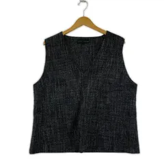 ZARA ザラ Vネックベスト sizeEUR/USA XL/ブラック