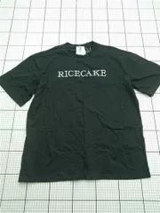 ◇ ⊂ クレアーレリノ CREARE LINO RICECAKE 刺繍Tシャツ ブラック系 メンズ M E  【1603230024304】