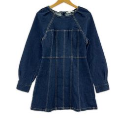 ZARA デニム ビスチェ／ベアトップ - メルカリ
