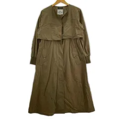 Viaggio Blu ビアッジョブルー ボタンレス カーディガンライク ライトコート size1/モカブラウンのサムネイル