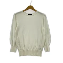 Reflect リフレクト クルーネック サマーニット size9/オフホワイトのサムネイル