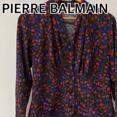 PIERRE BALMAIN ピエールバルマン トップス 長袖 ブラウス ブラック レッド ブルー オレンジ レディース 【CT2725】のサムネイル
