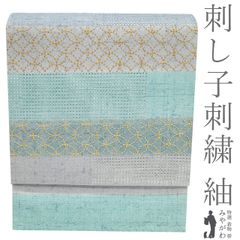 新品】 夏物 付下げ 着尺 反物 絽 着物 五泉 日本の絹 手刺繍 金彩加工