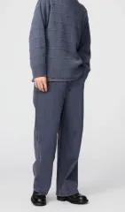 UNIQLO ユニクロ ワイドフィット COLORジーン グレー 34サイズ