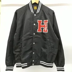 [東店75-3527-2604] [店舗併売]HUMAN MADE 24SS NYLON STADIAM JACKET HUMANMADE ヒューマンメイド スタジャン ナイロン スタジアムジャケット　HM28JK008のサムネイル